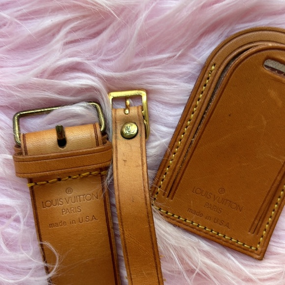 Louis Vuitton luggage tag with Poignet - Picture 7 of 8